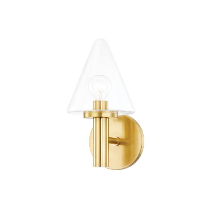 Mitzi Connie 1 Light 6" Wall Sconce, Aged Brass - H540301-AGB