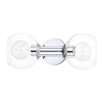 Mitzi Leslie 2 Light Bath Bracket, Polished Chrome - H543302-PC