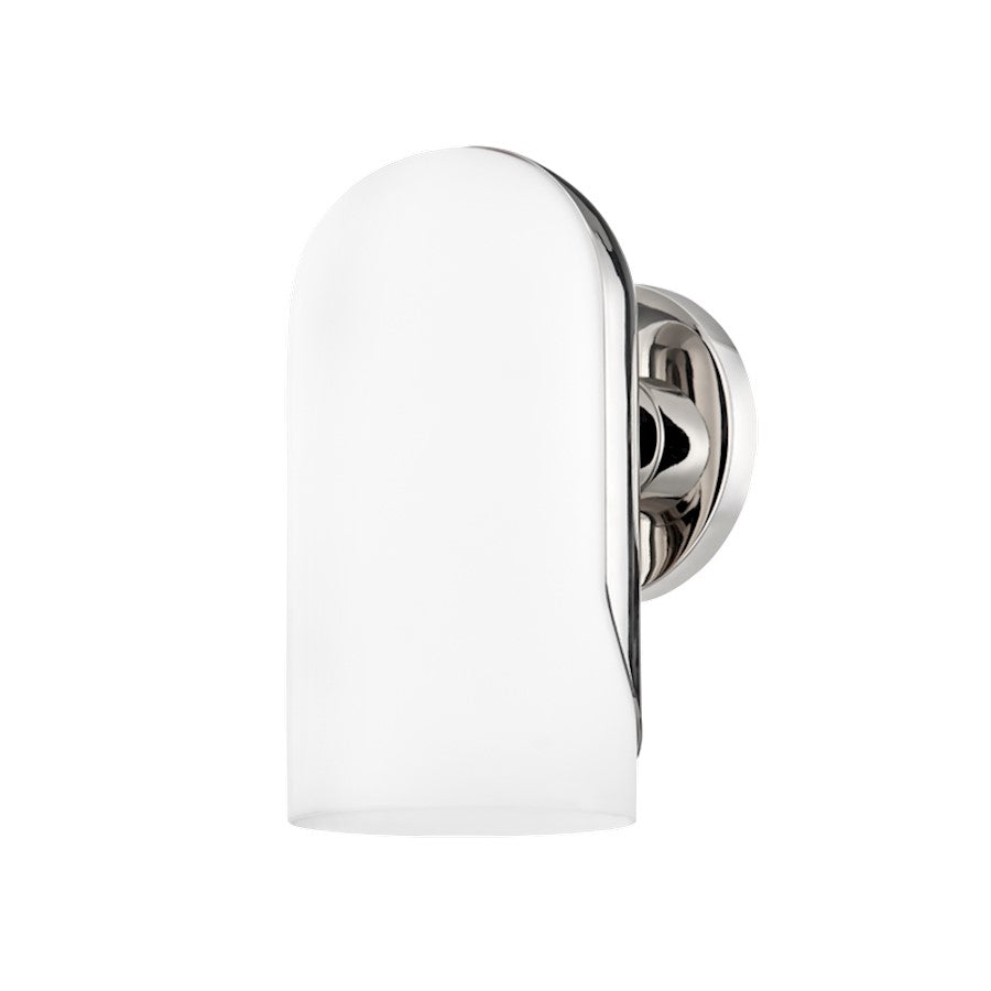 Mitzi London 1 Light Wall Sconce, Polished Nickel - H550301-PN