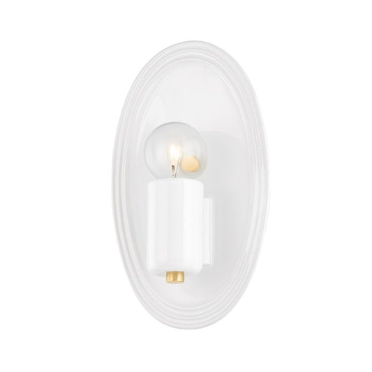 Mitzi Joyce 1 Light Wall Sconce, Aged Brass - H559101-AGB-CGW