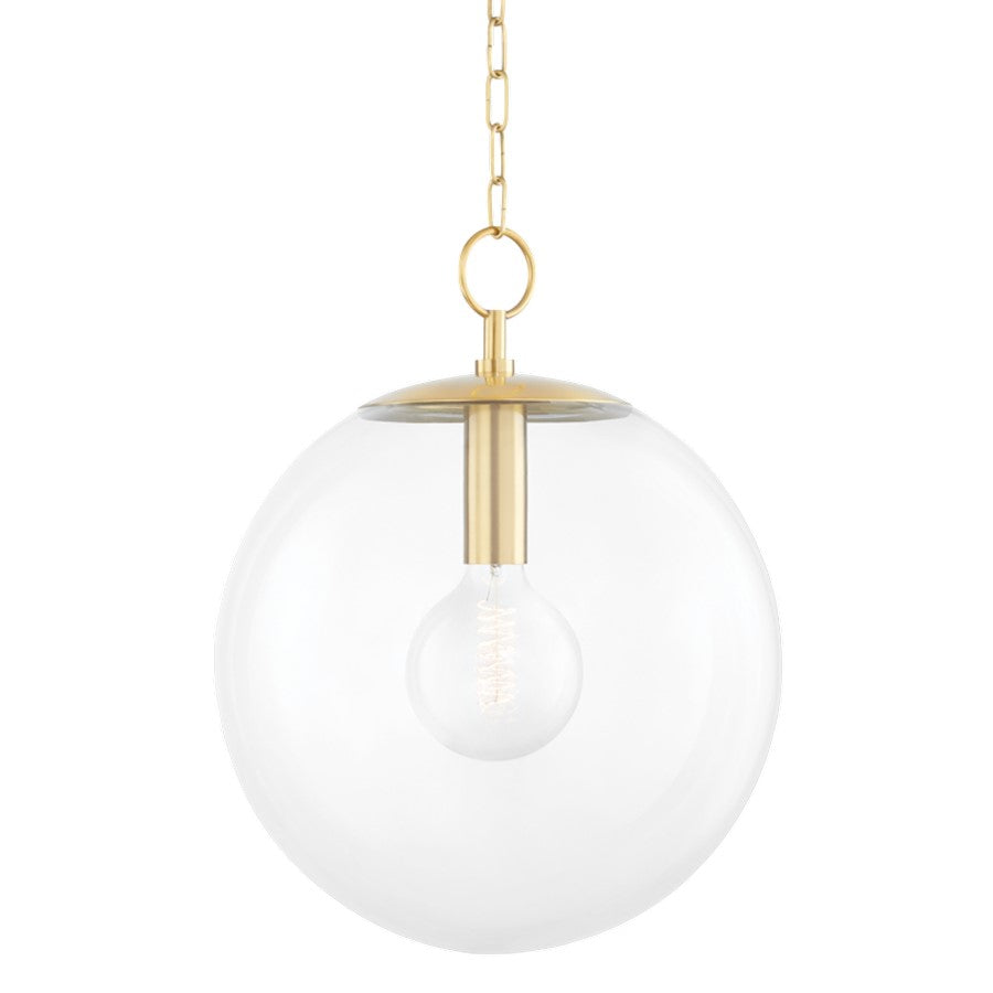 Mitzi Juliana 1 Light Large Pendant, Aged Brass - H609701L-AGB