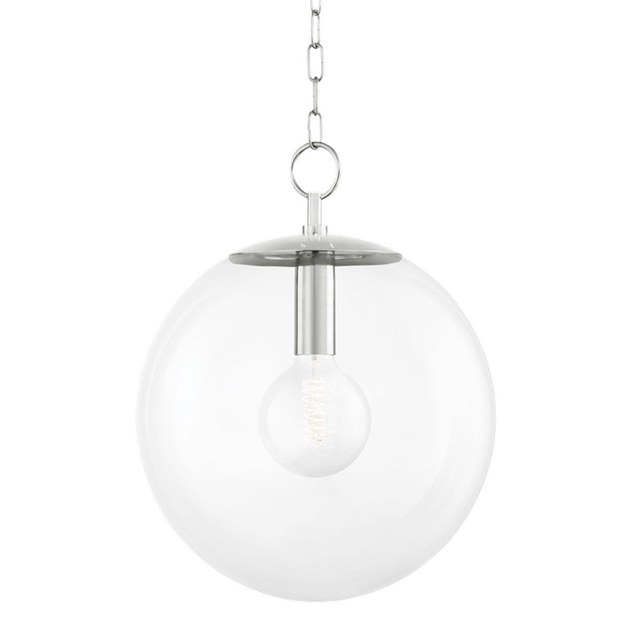 Mitzi Juliana 1 Light Large Pendant, Polished Nickel - H609701L-PN