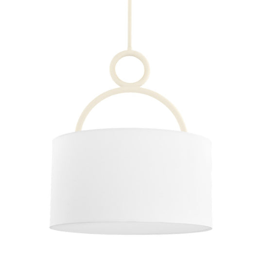 Mitzi Wynter 3 Light Chandelier, Textured Cream/White - H652703-TCR