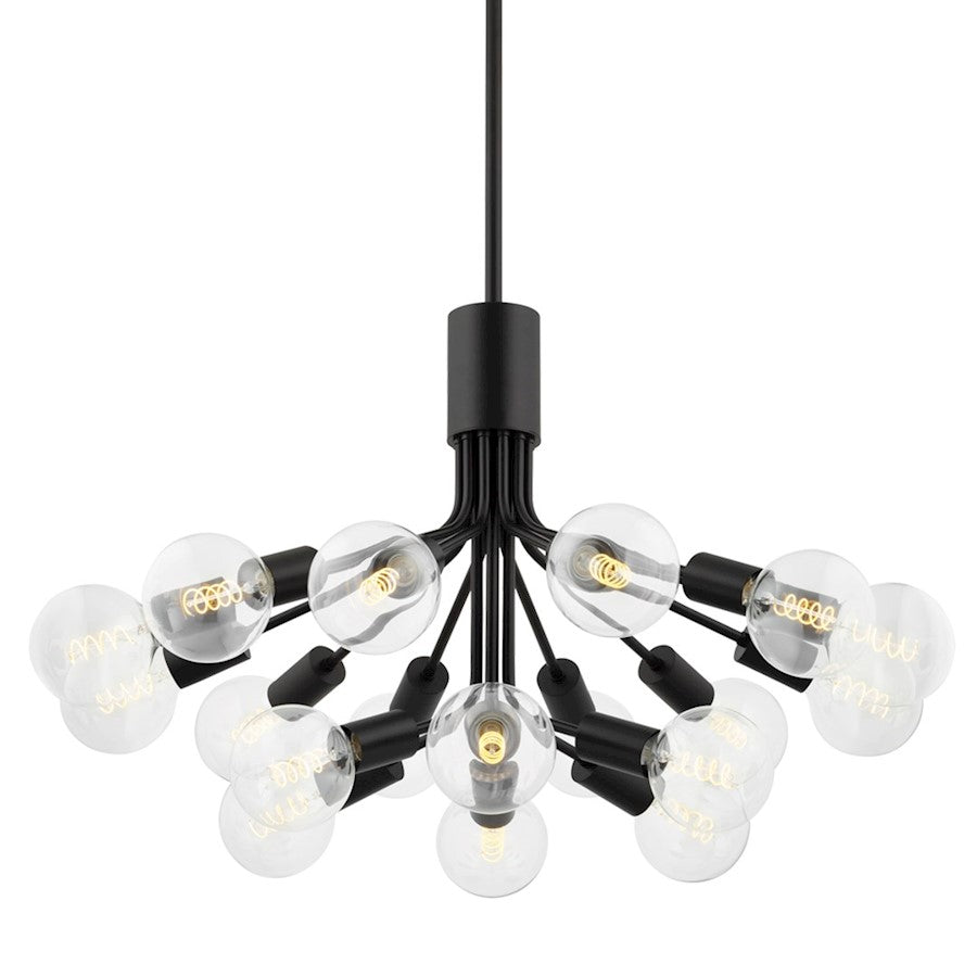 Mitzi Drea 18 Light Chandelier, Soft Black - H680818-SBK