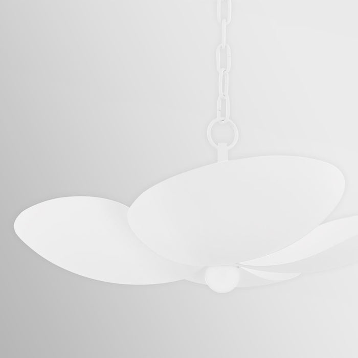 Mitzi Leni 5 Light Pendant, Texture White