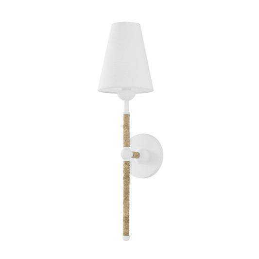 Mitzi Mariana 1 Light Wall Sconce, Textured White/White - H708101-TWH