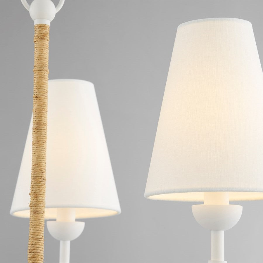 Mariana Chandelier, Textured White