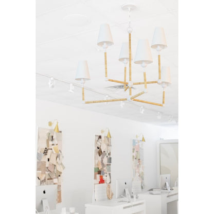 Mariana Chandelier, Textured White