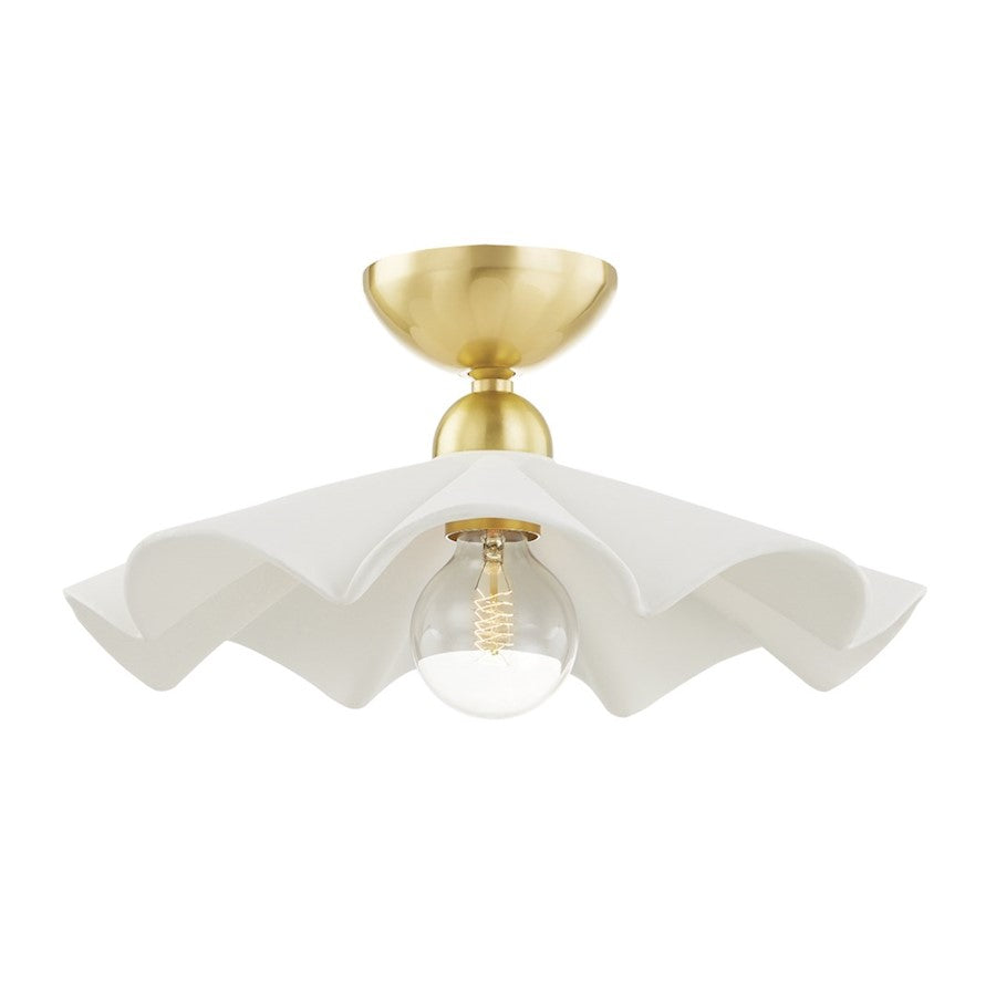 Mitzi Maisie 1 Light Pendant, Aged Brass - H712701-AGB-CTW