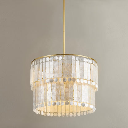 Melisa Chandelier, Aged Brass