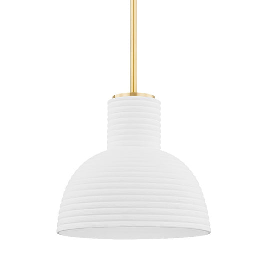 Mitzi Paloma 1 Light Pendant, Aged Brass - H721701-AGB-CWW