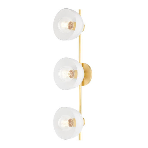 Mitzi Belle 3 Light Bath And Vanity, Aged Brass - H724303-AGB