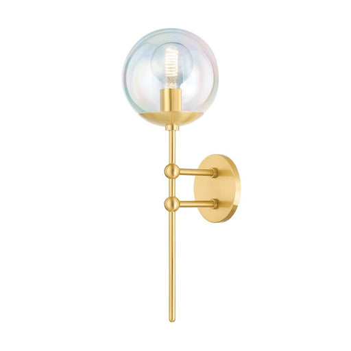 Mitzi Ophelia 1 Light Wall Sconce, Aged Brass - H726101-AGB