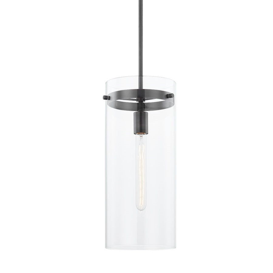 Mitzi Haisley 1 Light 18" Pendant, Old Bronze/Clear - H756701L-OB