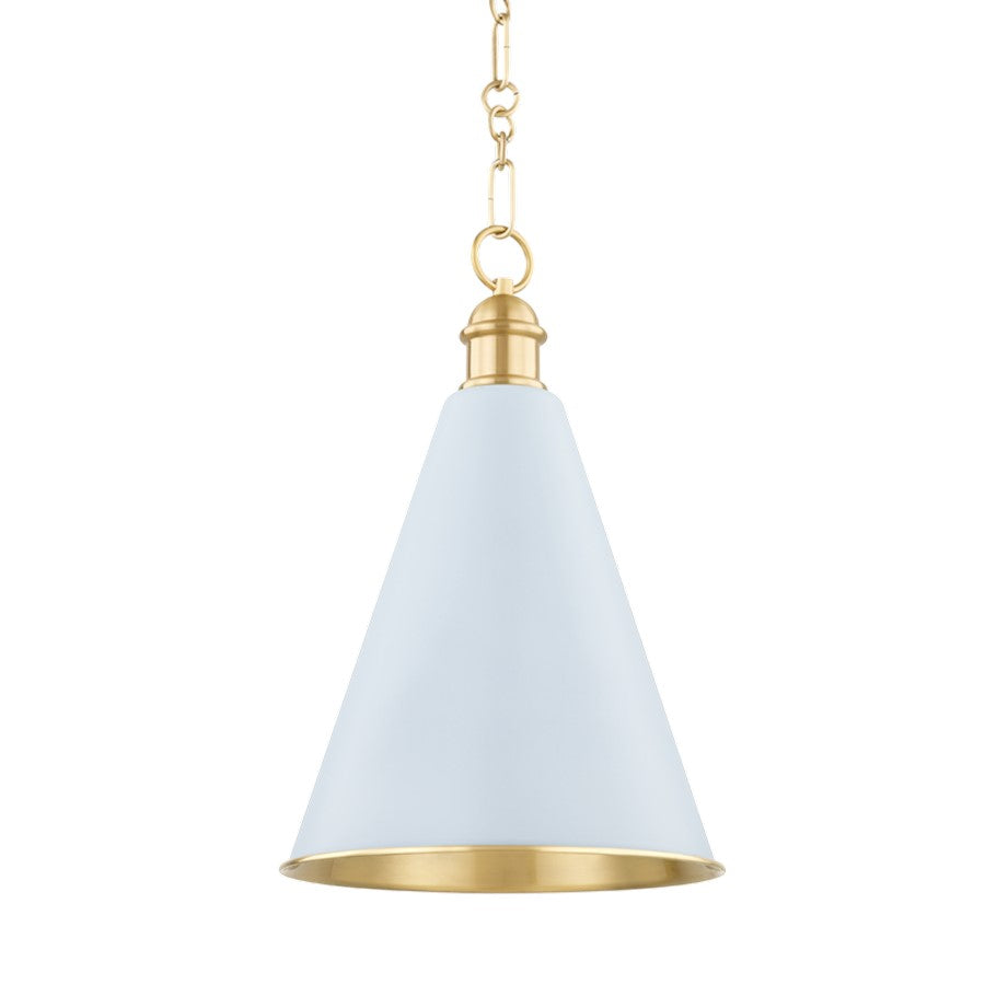 Mitzi Fenimore 1 Light Pendant, Aged Brass - H761701A-AGB-SAO