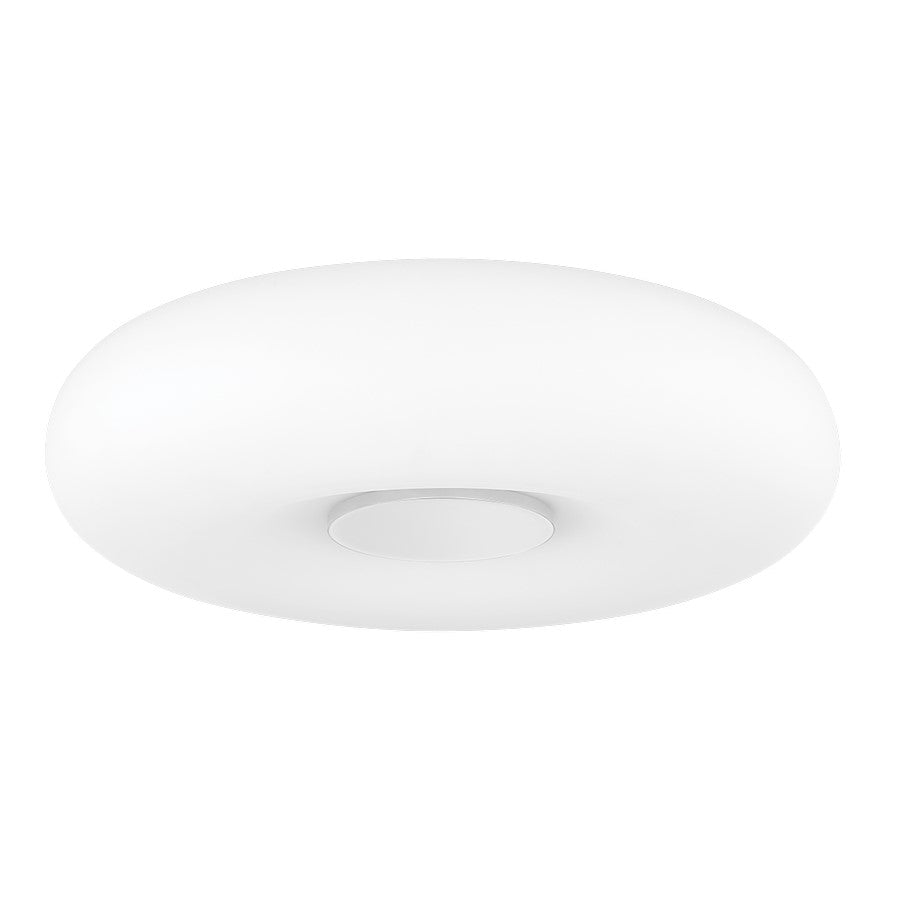 Mitzi Imani 1 Light Flush Mount, Polished Nickel/Opal Matte - H789501-PN