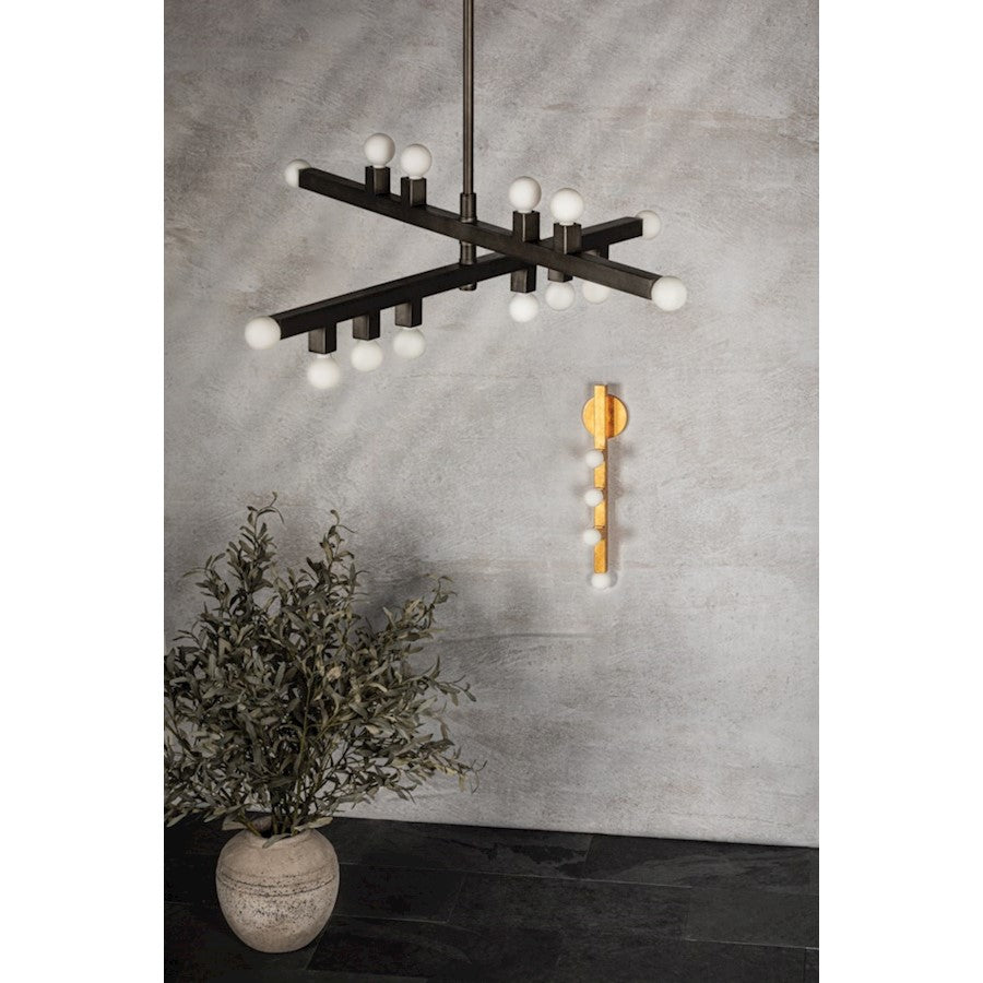 4 Light Wall Sconce