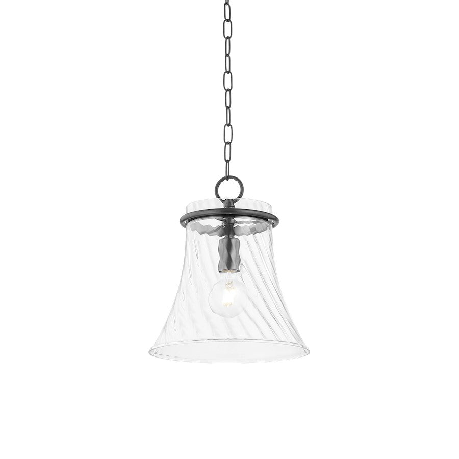 Mitzi Cantana 1 Light 15" Pendant, Old Bronze/Clear - H824701S-OB