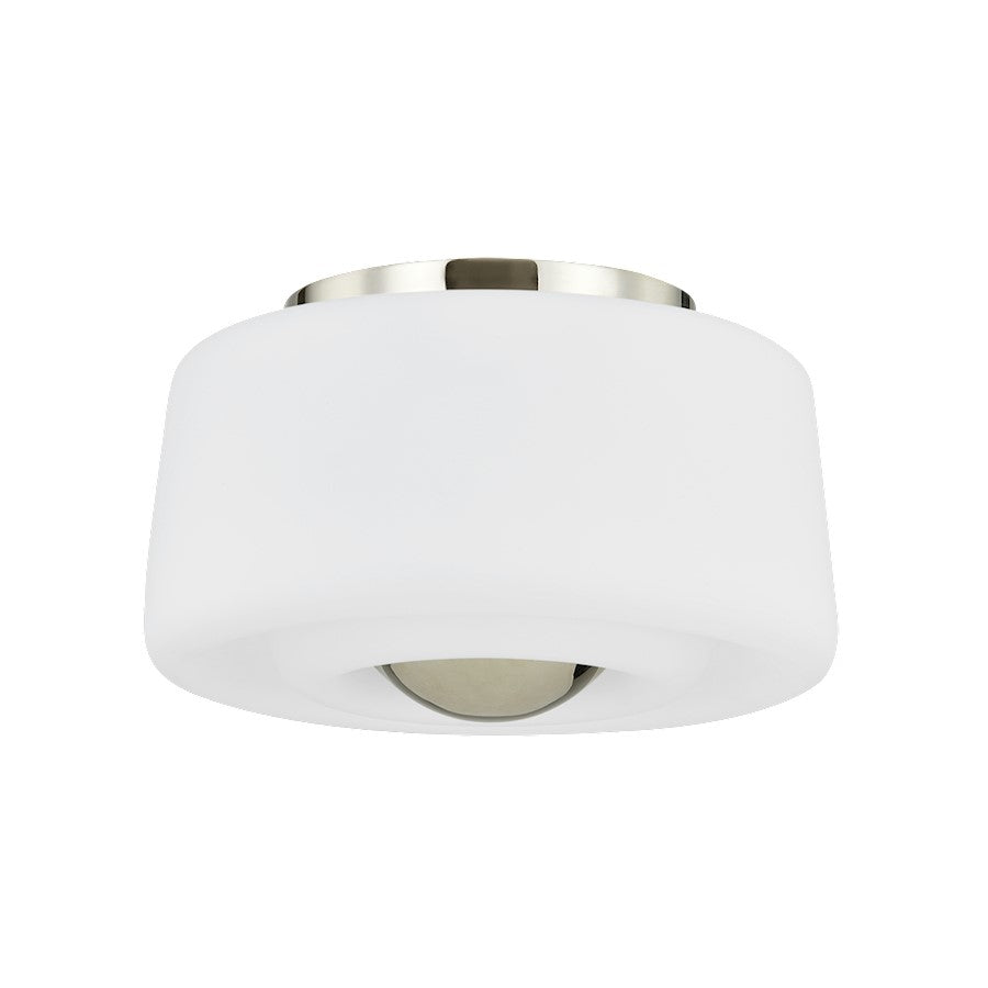 Mitzi Ciela 2 Light Flush Mount, Polished Nickel/Opal Matte - H837502-PN