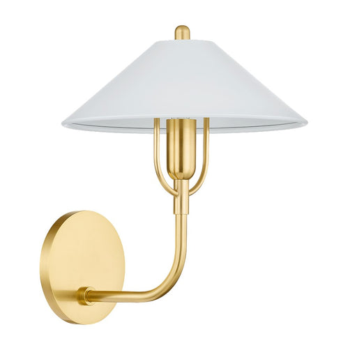 Mitzi Mariel 1 Light Wall Sconce, Aged Brass/Soft White - H866101-AGB-SWH