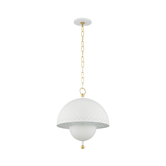 Mitzi Jojo 2 Light Pendant, Aged Brass/Soft White/Soft White - H885702-AGB-SWH