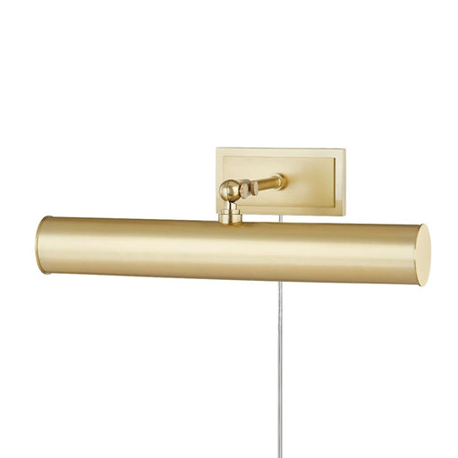 Mitzi Holly 2 Light Picture Lightw/Plug, Aged Brass/Aged Brass - HL263202-AGB
