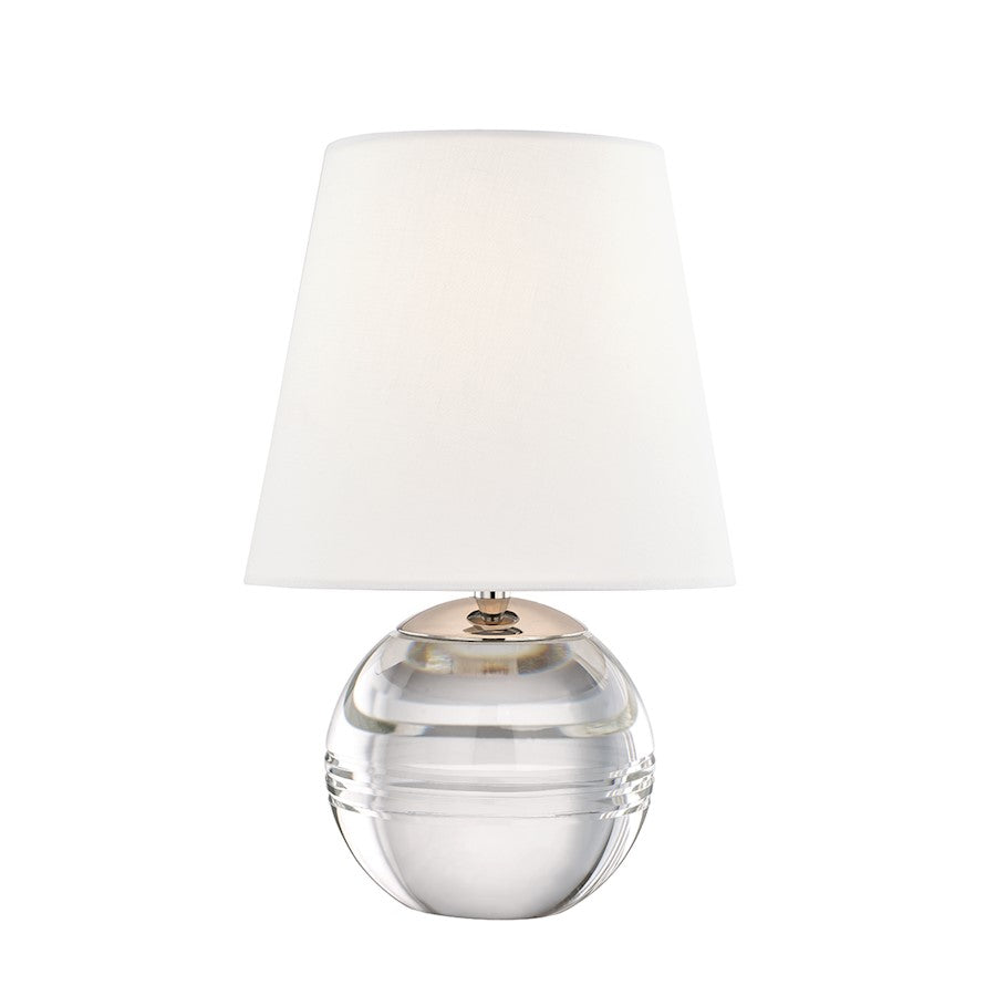 Nicole Table Lamp, Polished Nickel