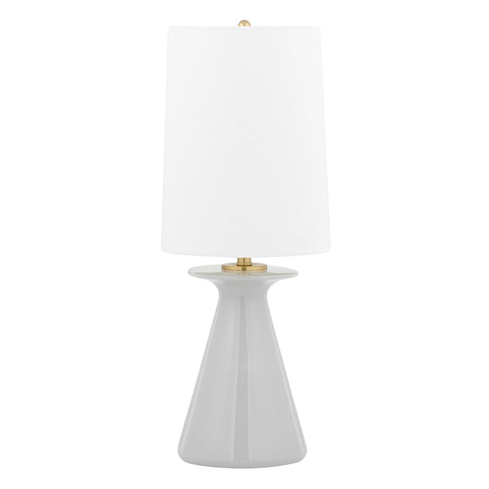 Mitzi Callie 1 Light Table Lamp, Gray - HL446201-GRY