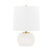 Mitzi Kalani 1 Light Table Lamp, Matte White - HL452201-MW