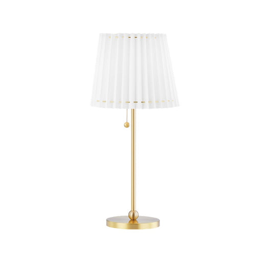 Mitzi Demi 1 Light Table Lamp, Aged Brass - HL476201-AGB