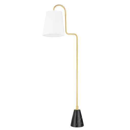 Mitzi Jaimee 1 Light Floor Lamp, Aged Brass - HL539401-AGB