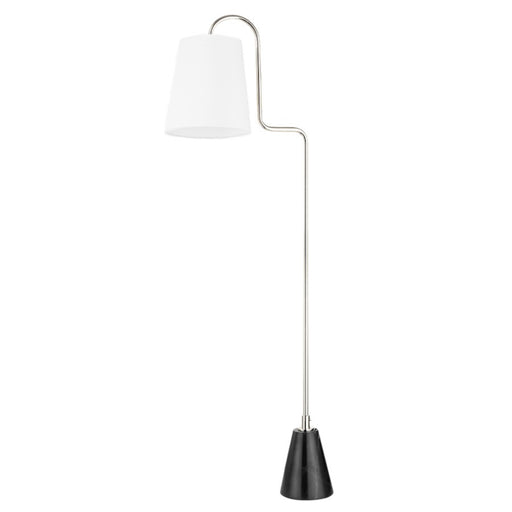 Mitzi Jaimee 1 Light Floor Lamp, Polished Nickel - HL539401-PN
