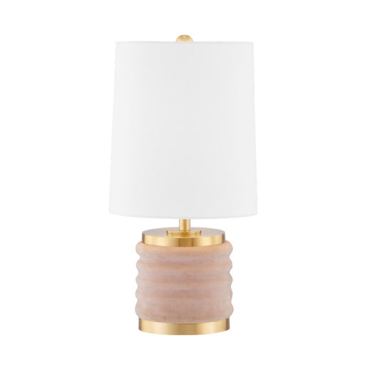 Mitzi Bethany 1 Light Table Lamp, Aged Brass/BLSH - HL561201-AGB-BLSH