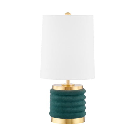 Mitzi Bethany 1 Light Table Lamp, Aged Brass/DTL - HL561201-AGB-DTL