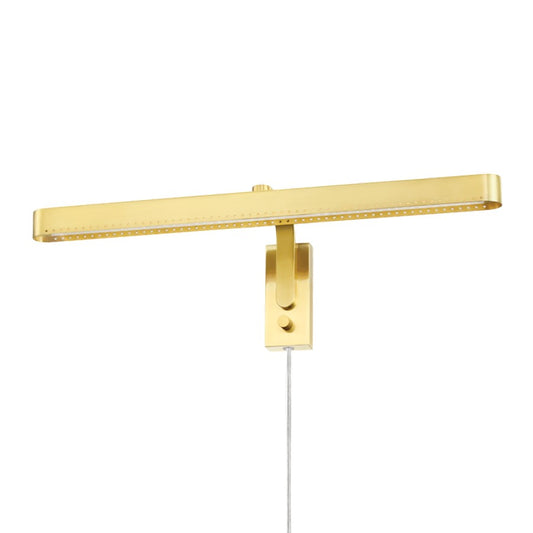 Mitzi Julissa 2 Light Picture Light, Aged Brass - HL563202-AGB