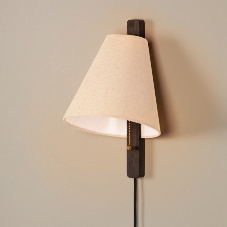 1 Light Plug-In Wall Sconce