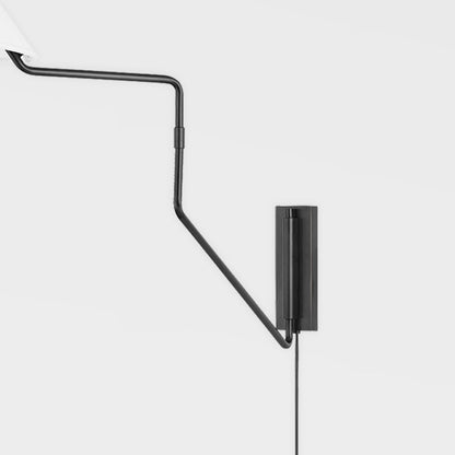 1 Light Plug-In Wall Sconce