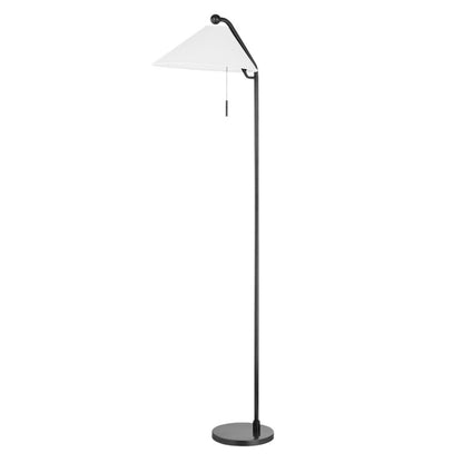 Mitzi Aisa 1 Light Floor Lamp, Old Bronze/White - HL647401-OB