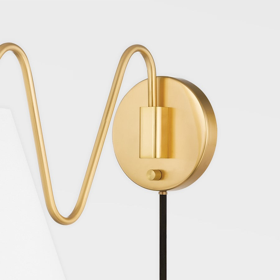 Onda Plug-In Wall Sconce