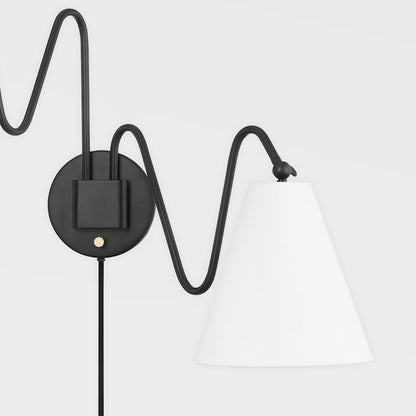 Onda Plug-In Wall Sconce