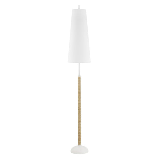Mitzi Mariana 2 Light Floor Lamp, Textured White/White - HL708402-TWH
