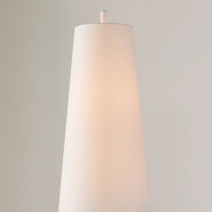 Mitzi Mariana 2 Light Floor Lamp, Textured White/White
