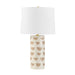 Mitzi Minnie 1 Light 26" Table Lamp, Aged Brass/White - HL714201A-AGB-CWO