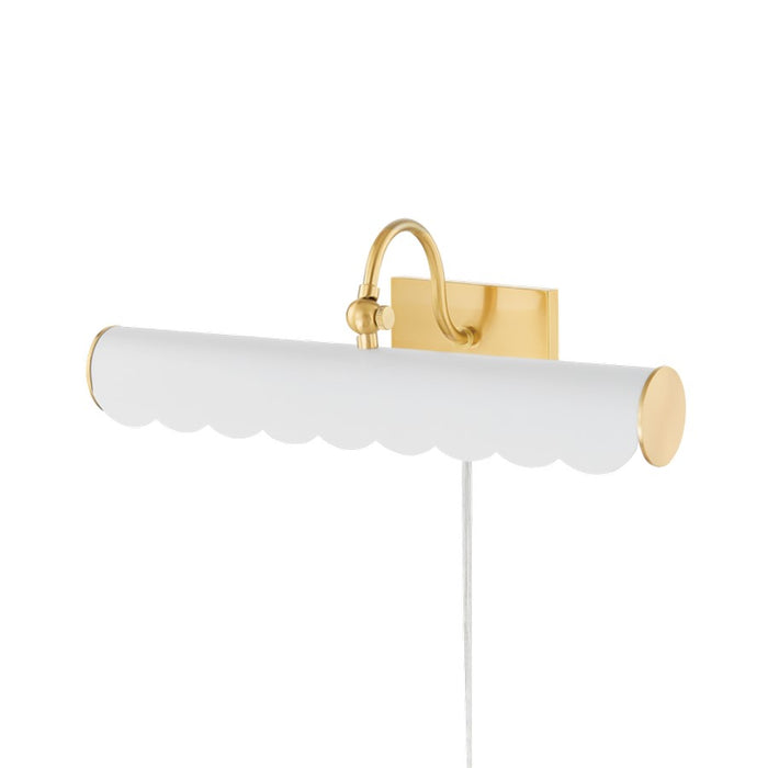 Mitzi Fifi 2 Light Picture Light, Aged Brass/Soft White - HL762102M-AGB-SWH