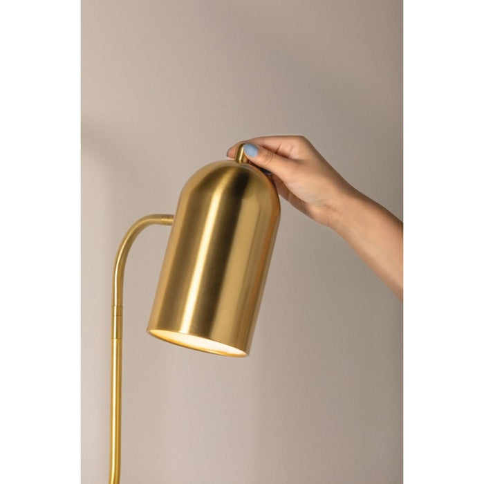 Mitzi Romee 1 Light Plug-In Sconce, Aged Brass