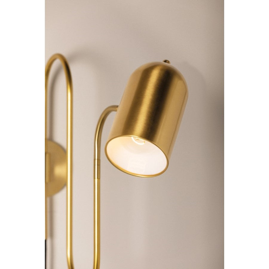 1 Light Plug-In Wall Sconce