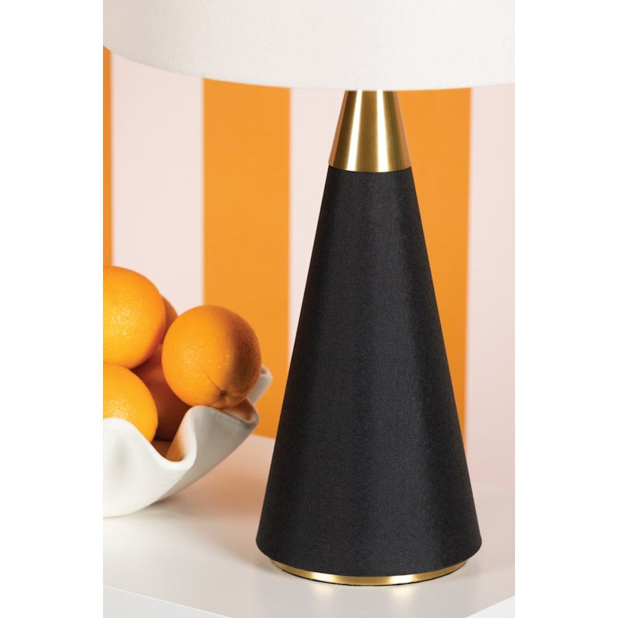 Jen Table Lamp, Aged Brass