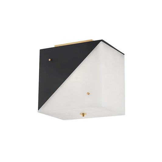 Hudson Valley Ratio 3 Light Flush Mount, Aged Brass - KBS1351503-AGB