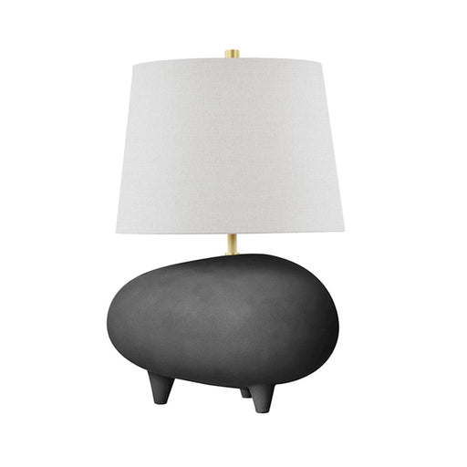 Hudson Valley Tiptoe 1 Light 18" Table Lamp, Brass/Black - KBS1423201A-AGB-MB