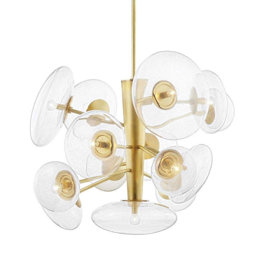 Hudson Valley Opera 14 Light Pendant, Aged Brass - KBS1471814-AGB